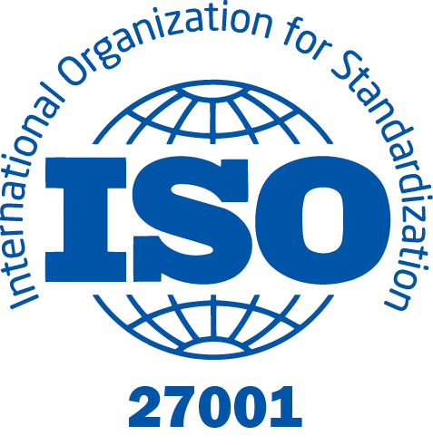 ISO 27001 certified