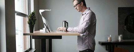 Bought a standing desk but stopped using it? It's possible to restart.