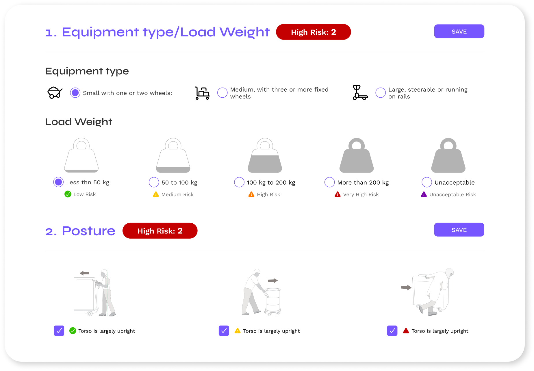 BFlo Industrial - Risk Assessment Report dashboard