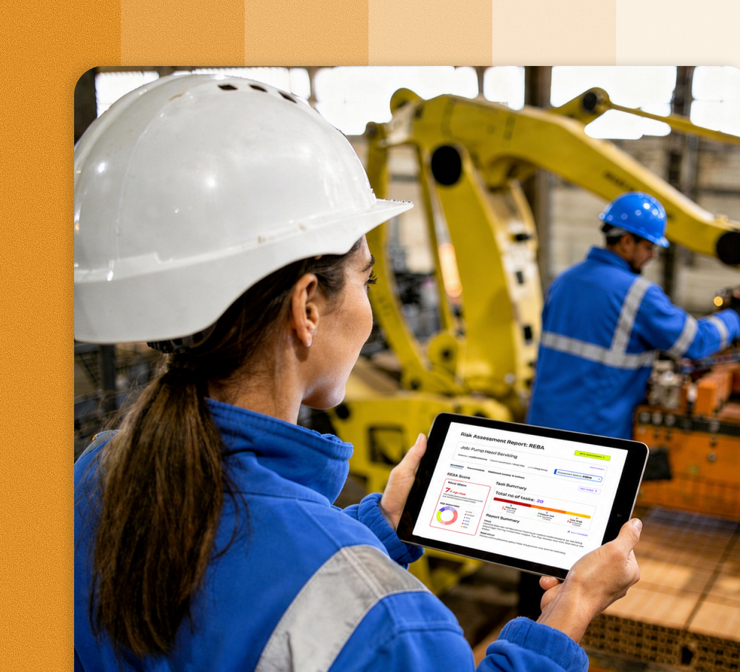 BalanceFlo expert-led assessment screen for industrial ergonomics reviews.